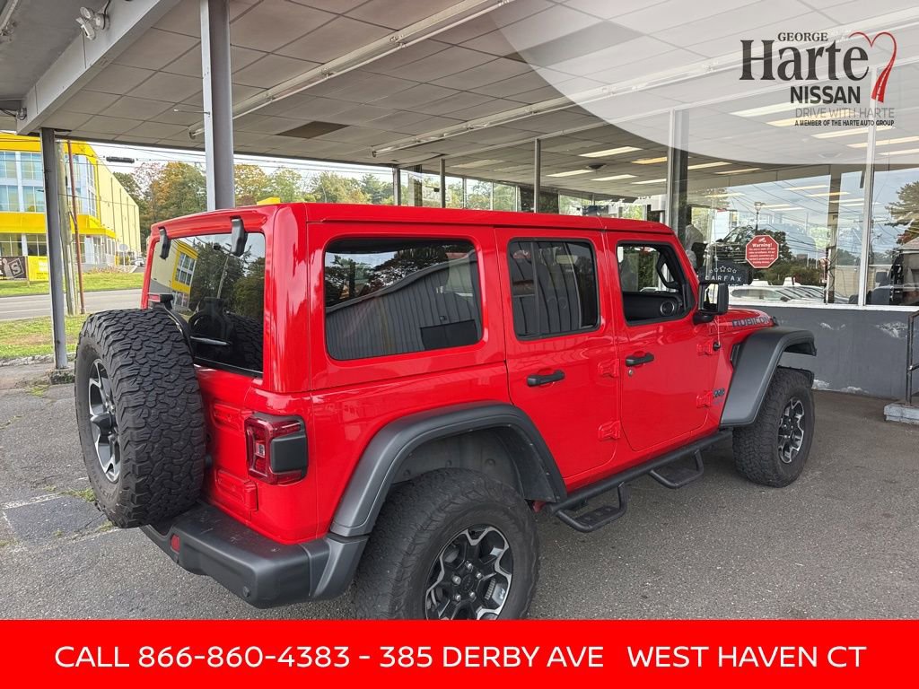 Used 2021 Jeep Wrangler Unlimited Rubicon 4xe w/ Steel Bumper Group image 7