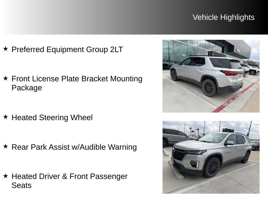 Used 2022 Chevrolet Traverse RS image 9