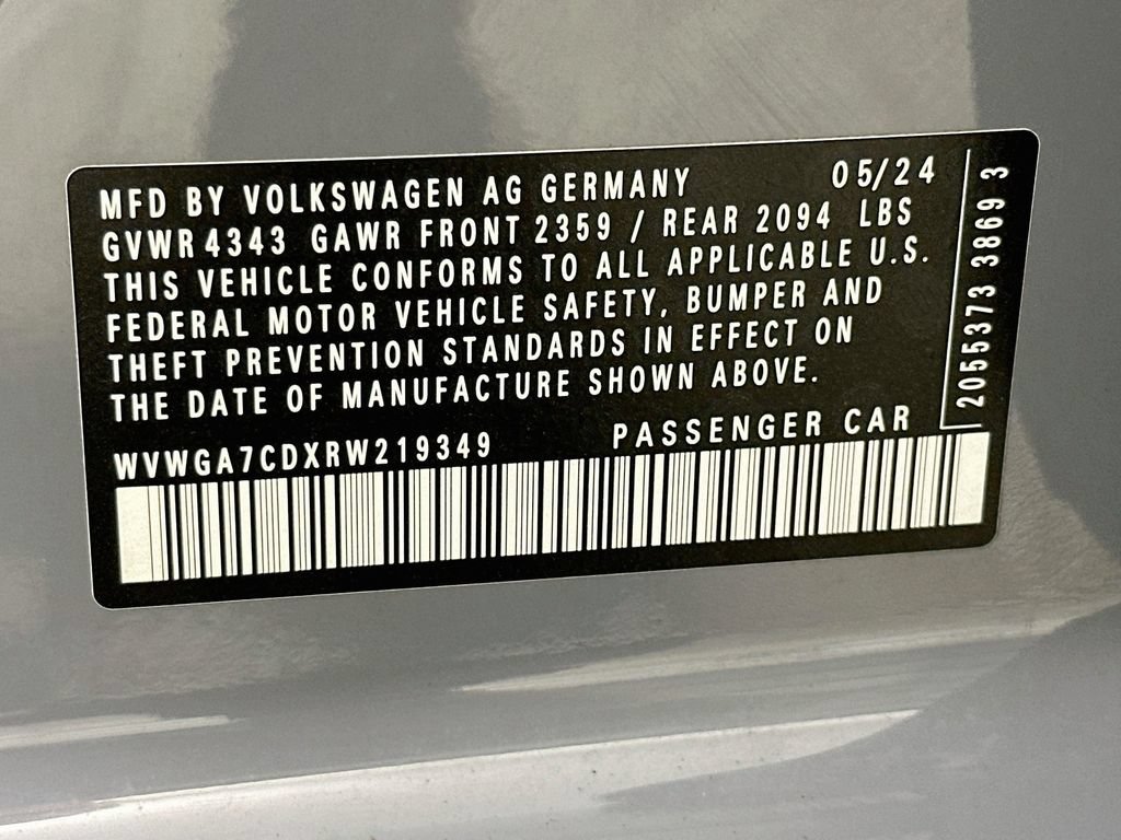 Used 2024 Volkswagen GTI S FWD image 37