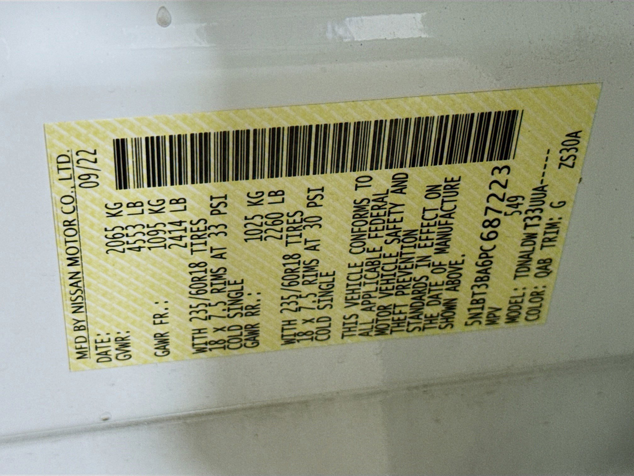 Used 2023 Nissan Rogue SV image 40