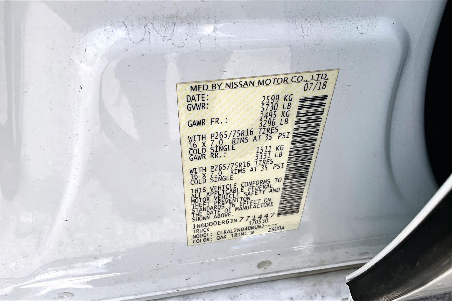 Used 2018 Nissan Frontier SV RWD image 34