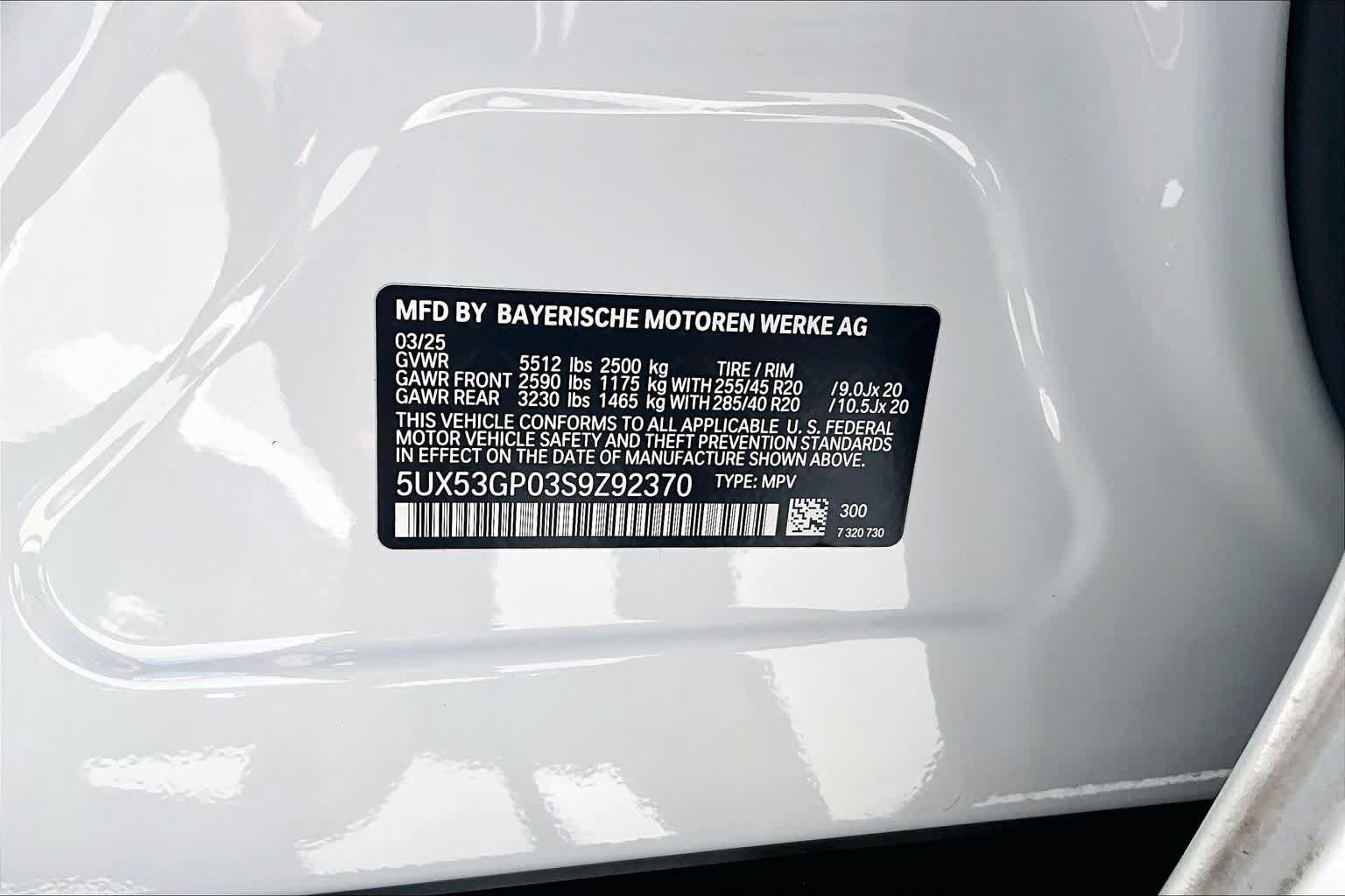 Used 2025 BMW X3 xDrive30i w/ Premium Package AWD/4WD image 33