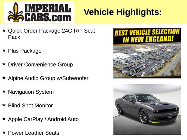 Used 2021 Dodge Challenger R/T Scat Pack w/ Plus Package RWD image 3