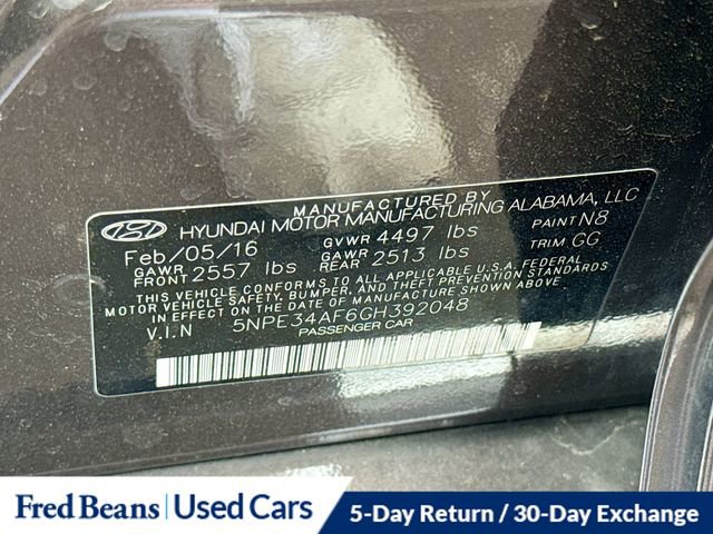 Used 2016 Hyundai Sonata Sport w/ Option Group 1V FWD image 24