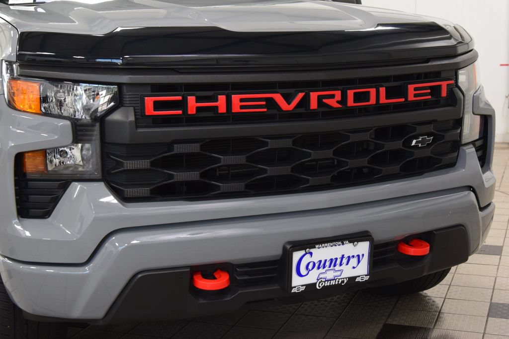 Used 2024 Chevrolet Silverado 1500 Custom w/ LPO, Dark Essentials Package AWD/4WD image 13