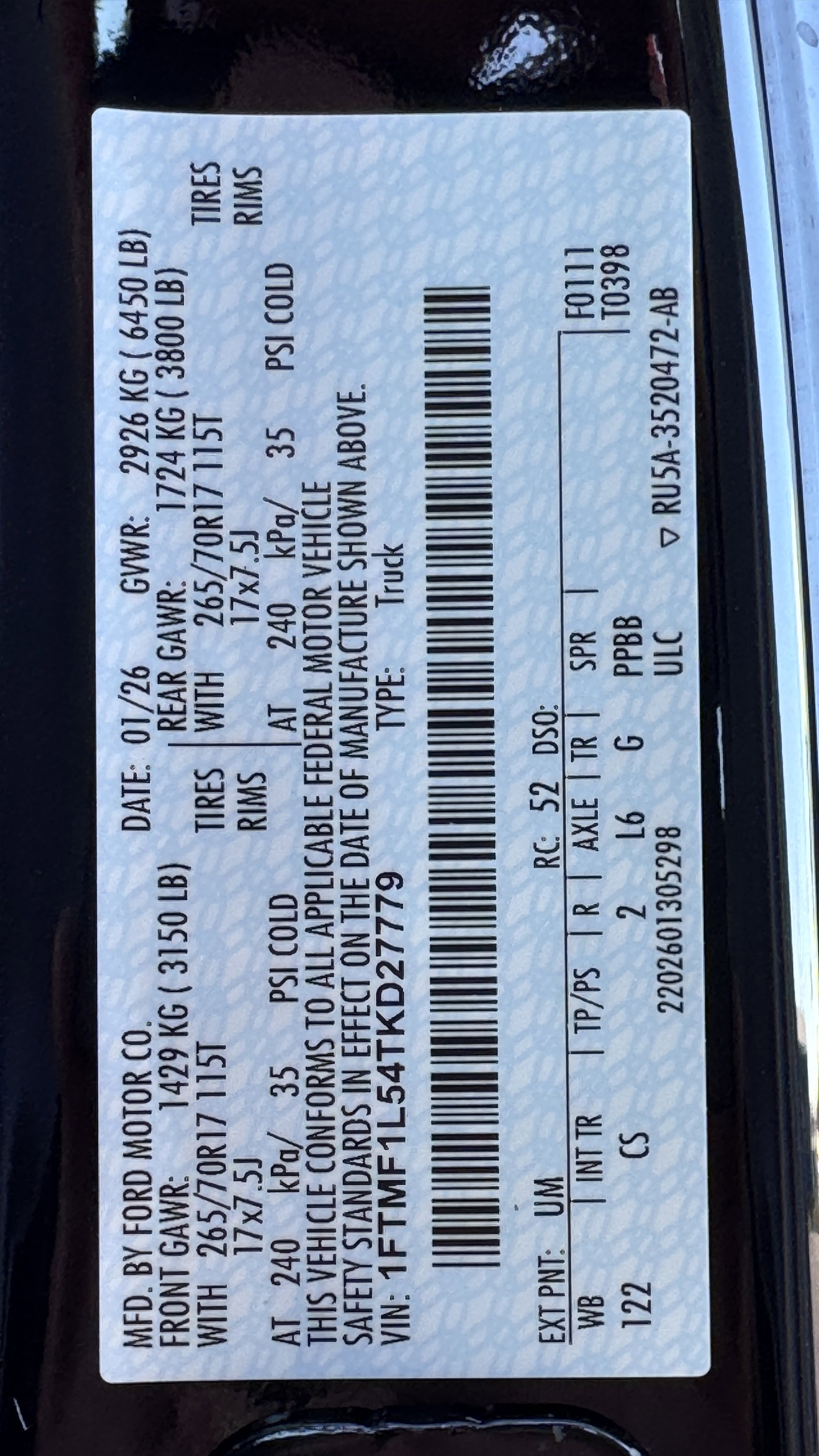 New 2026 Ford F150 XL image 13