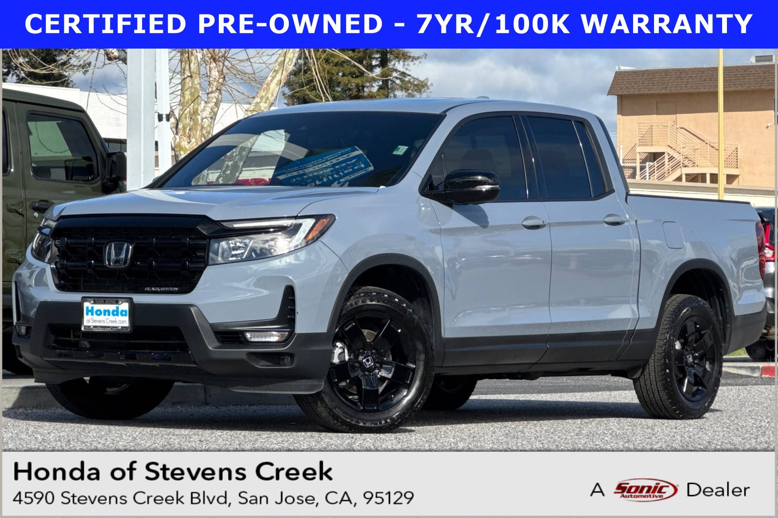 Certified 2025 Honda Ridgeline Black Edition