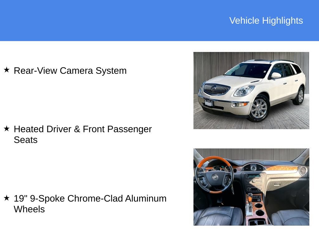 Used 2011 Buick Enclave CXL AWD/4WD image 9