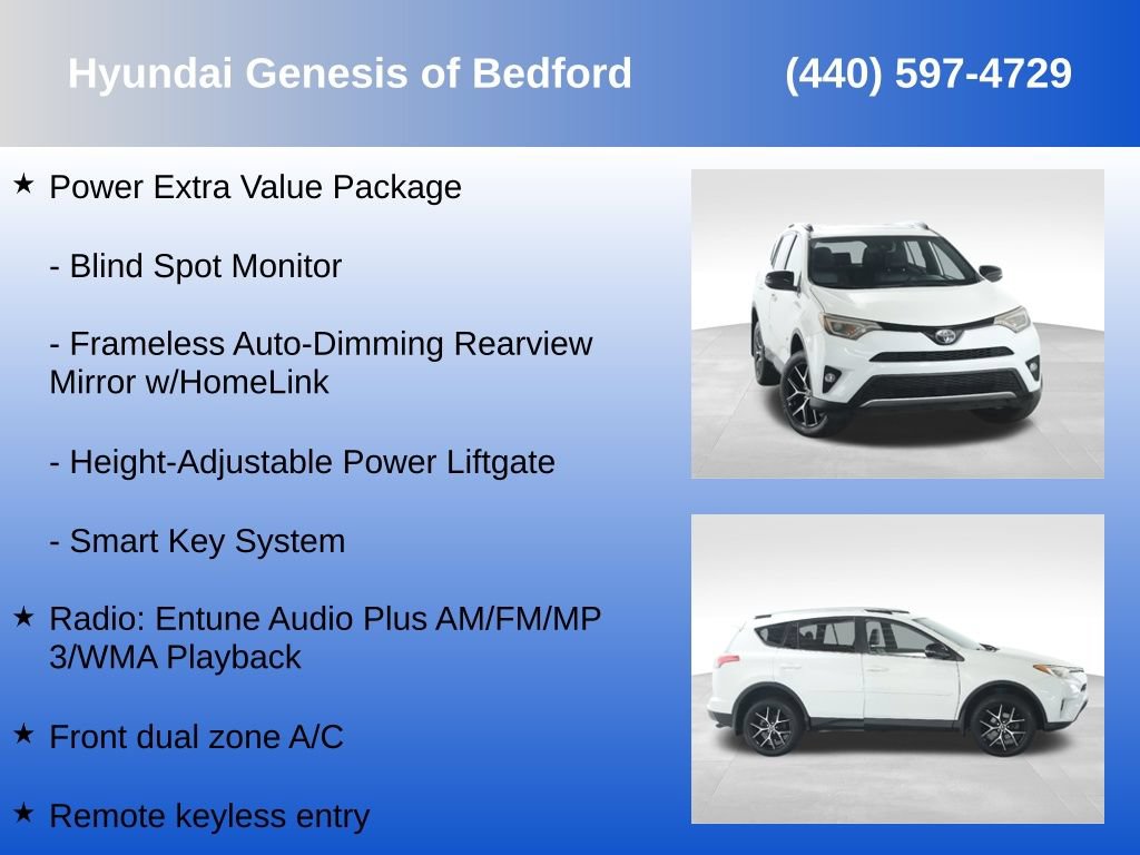 Used 2017 Toyota RAV4 SE w/ Power Extra Value Package AWD/4WD image 7