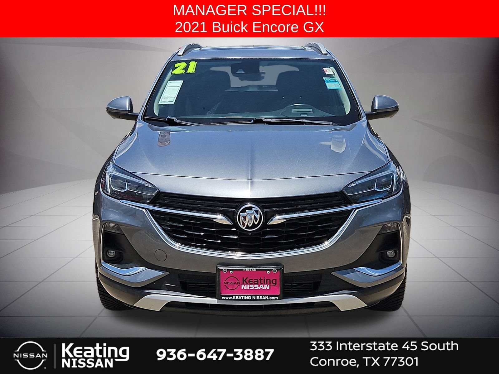Used 2021 Buick Encore GX Essence w/ Advanced Technology Package AWD/4WD image 2