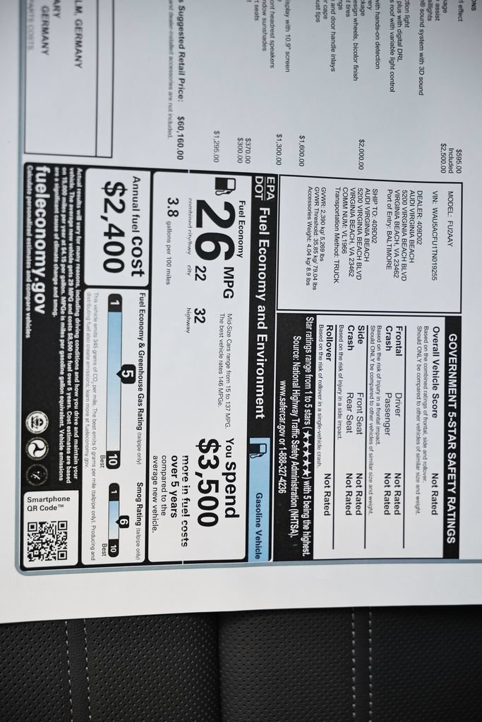 New 2026 Audi A5 2.0T Premium Plus AWD/4WD image 24