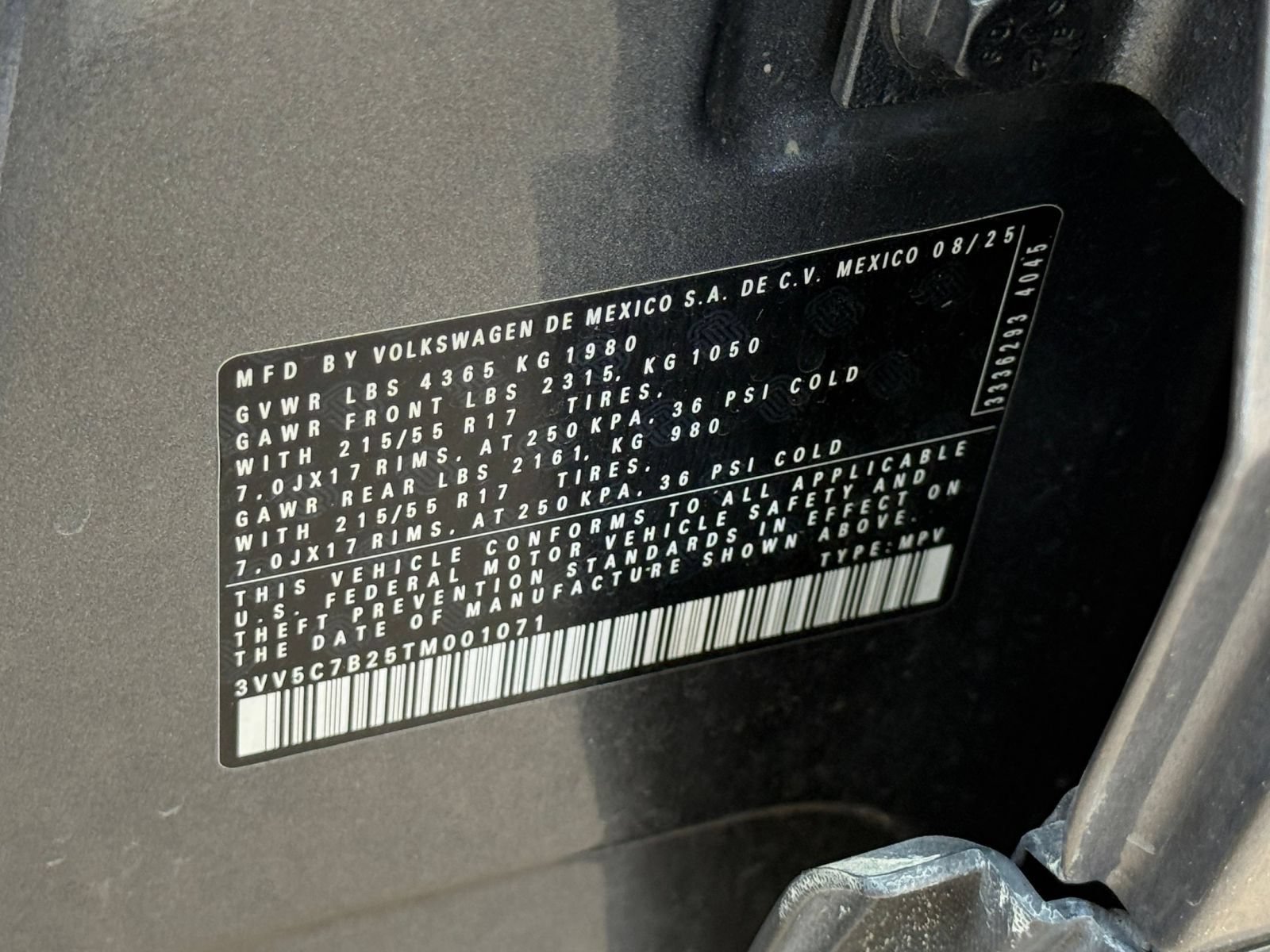 Used 2026 Volkswagen Taos S FWD image 28