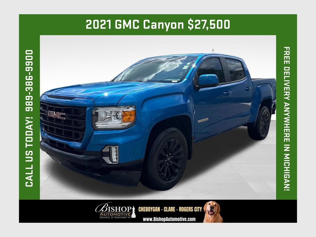 Used 2021 GMC Canyon Elevation w/ High Elevation Package