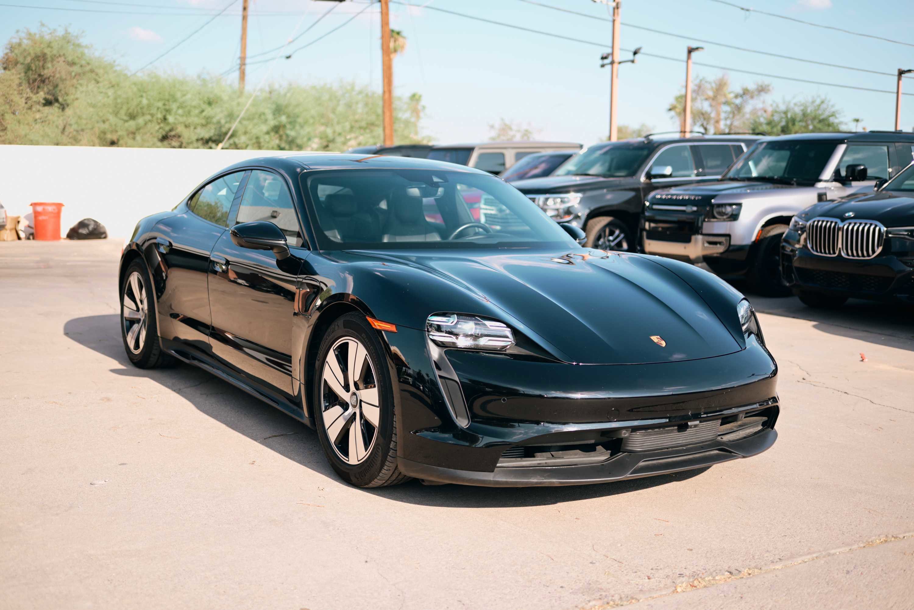 Used 2023 Porsche Taycan SEDAN 4D image 3