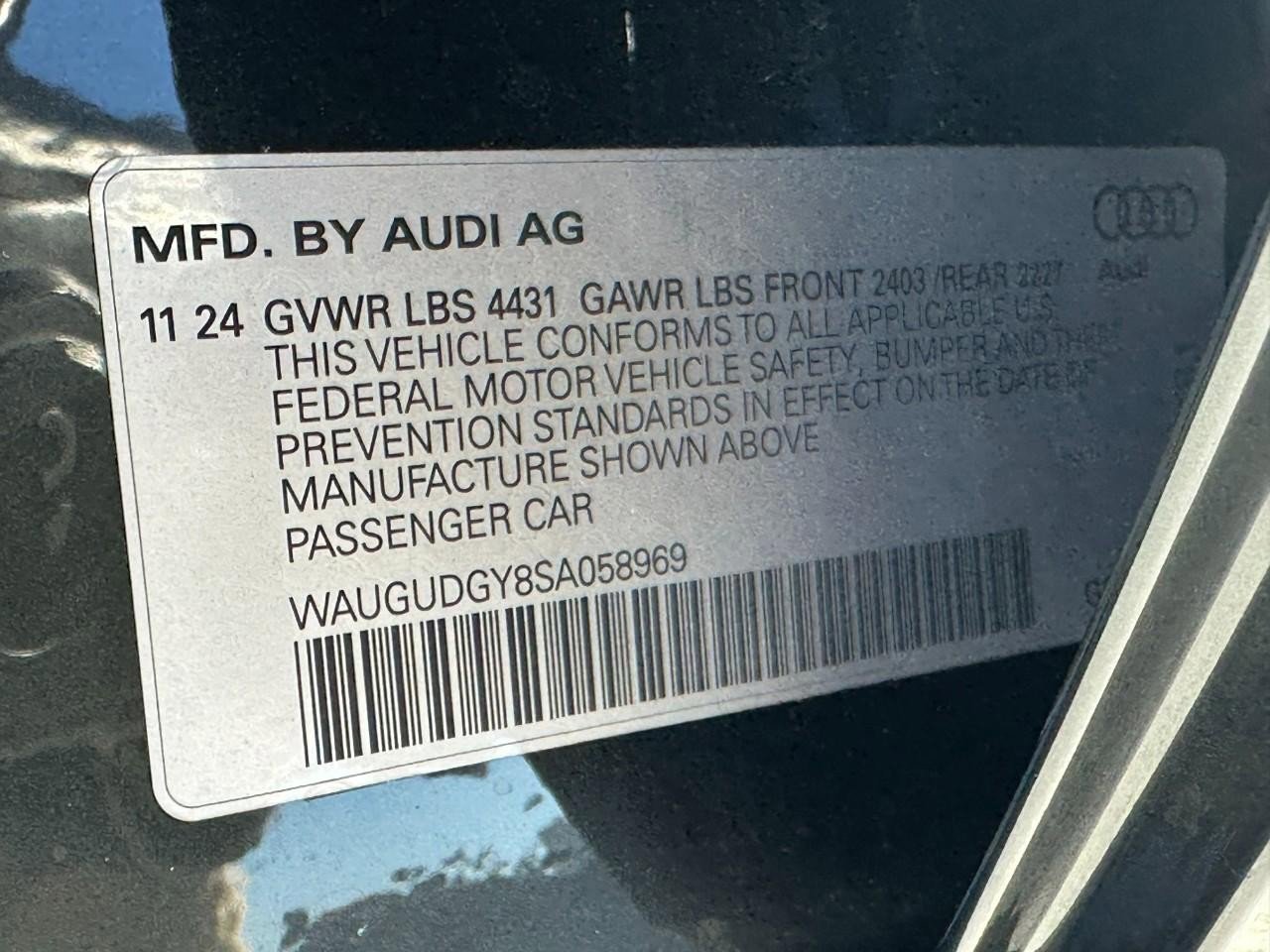 Certified 2025 Audi A3 2.0T Premium w/ Convenience Package image 33