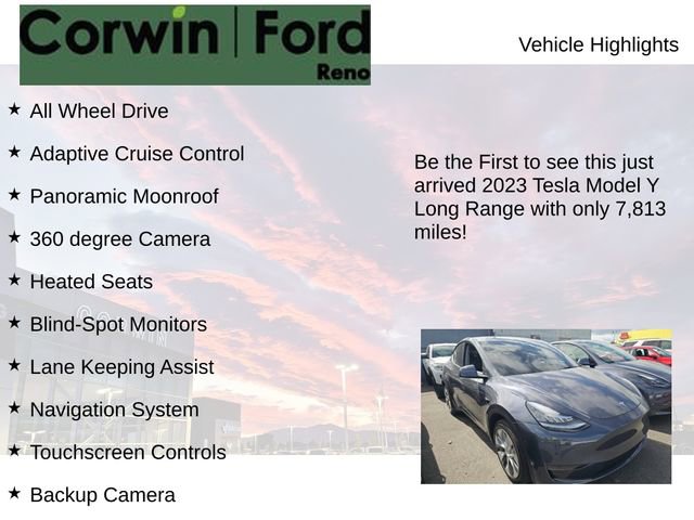 Used 2023 Tesla Model Y Long Range AWD/4WD image 4