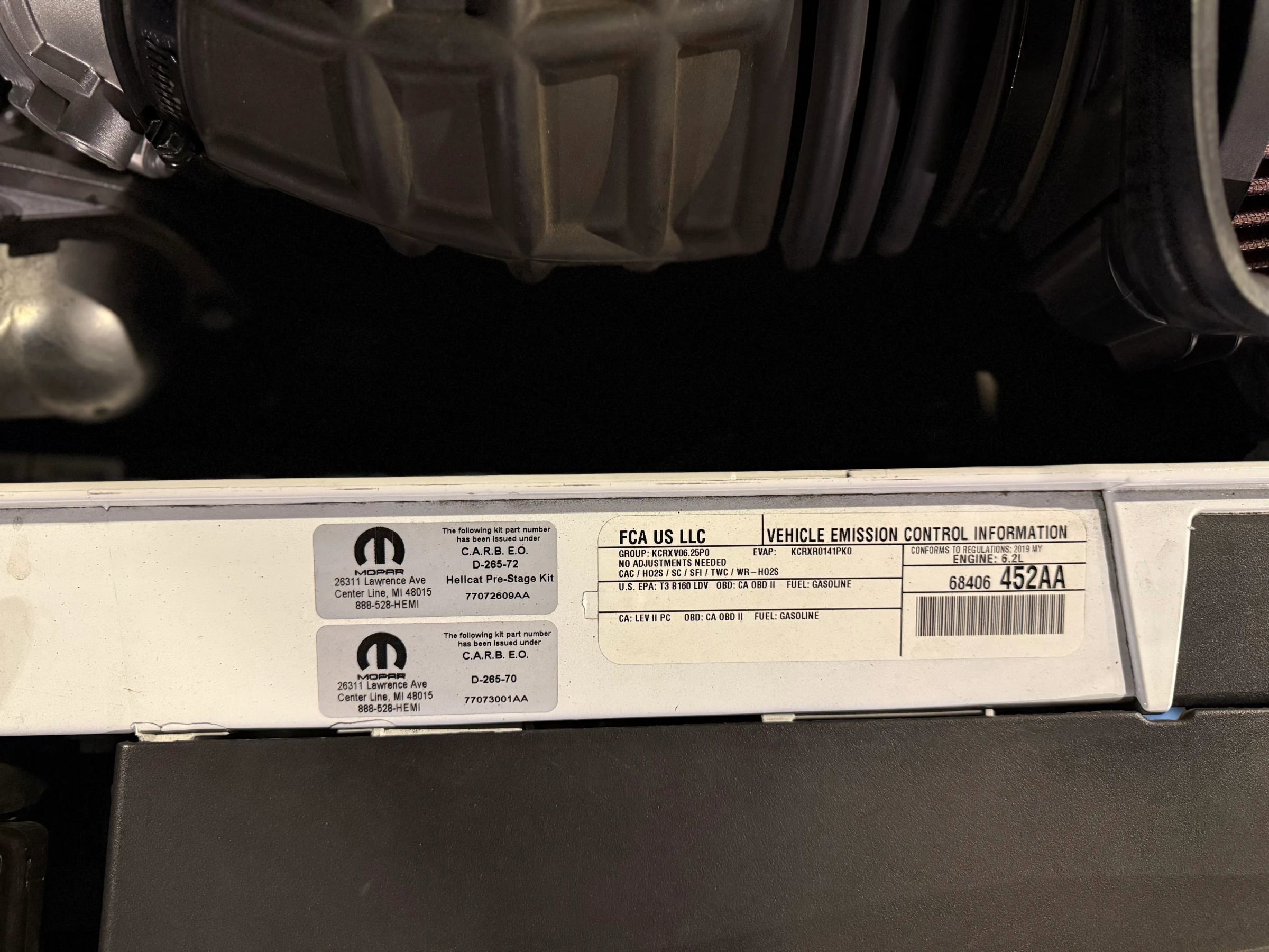 Used 2019 Dodge Challenger SRT Hellcat w/ Widebody Package image 21