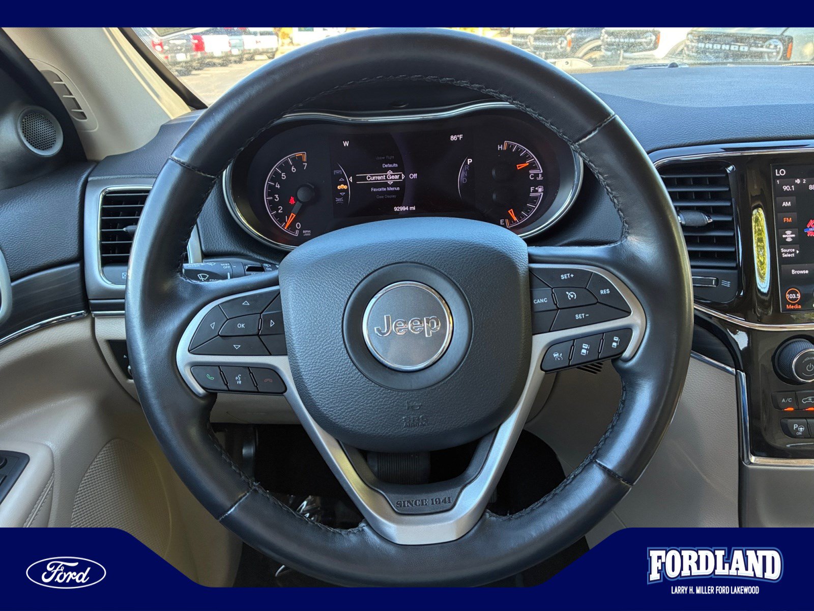 Used 2021 Jeep Grand Cherokee Limited w/ Luxury Group II AWD/4WD image 9