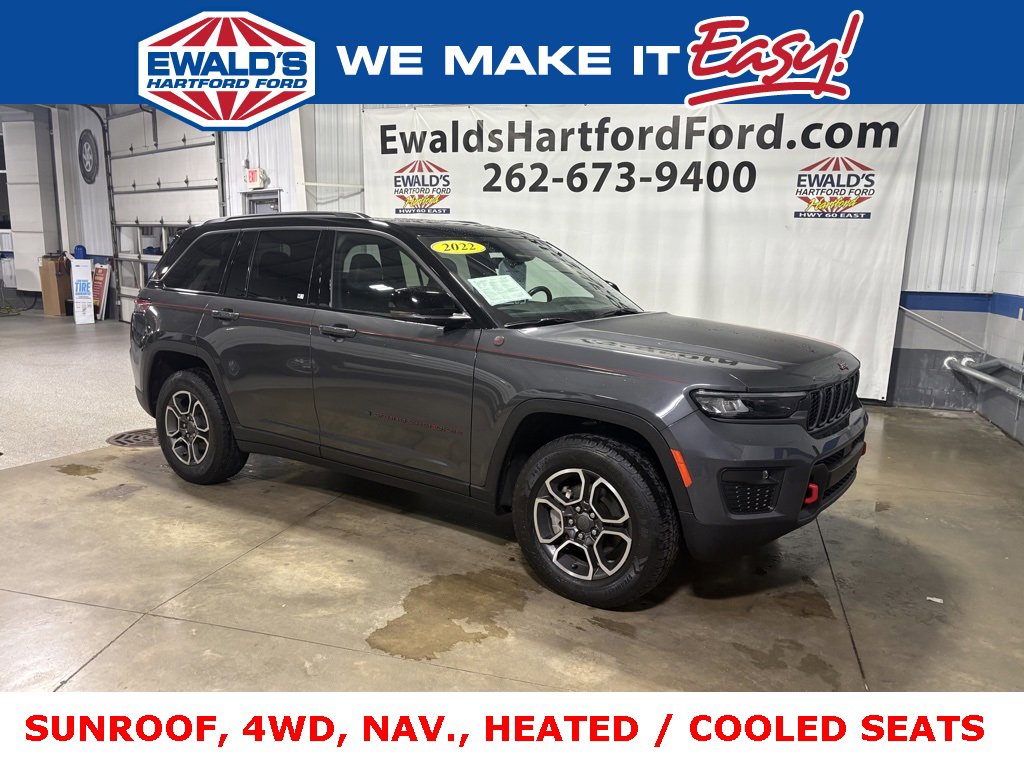 Used 2022 Jeep Grand Cherokee Trailhawk w/ Luxury Tech Group III
