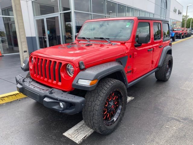 Used 2021 Jeep Wrangler Unlimited Sport AWD/4WD image 4