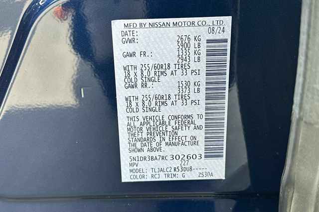 Used 2024 Nissan Pathfinder SV FWD image 33
