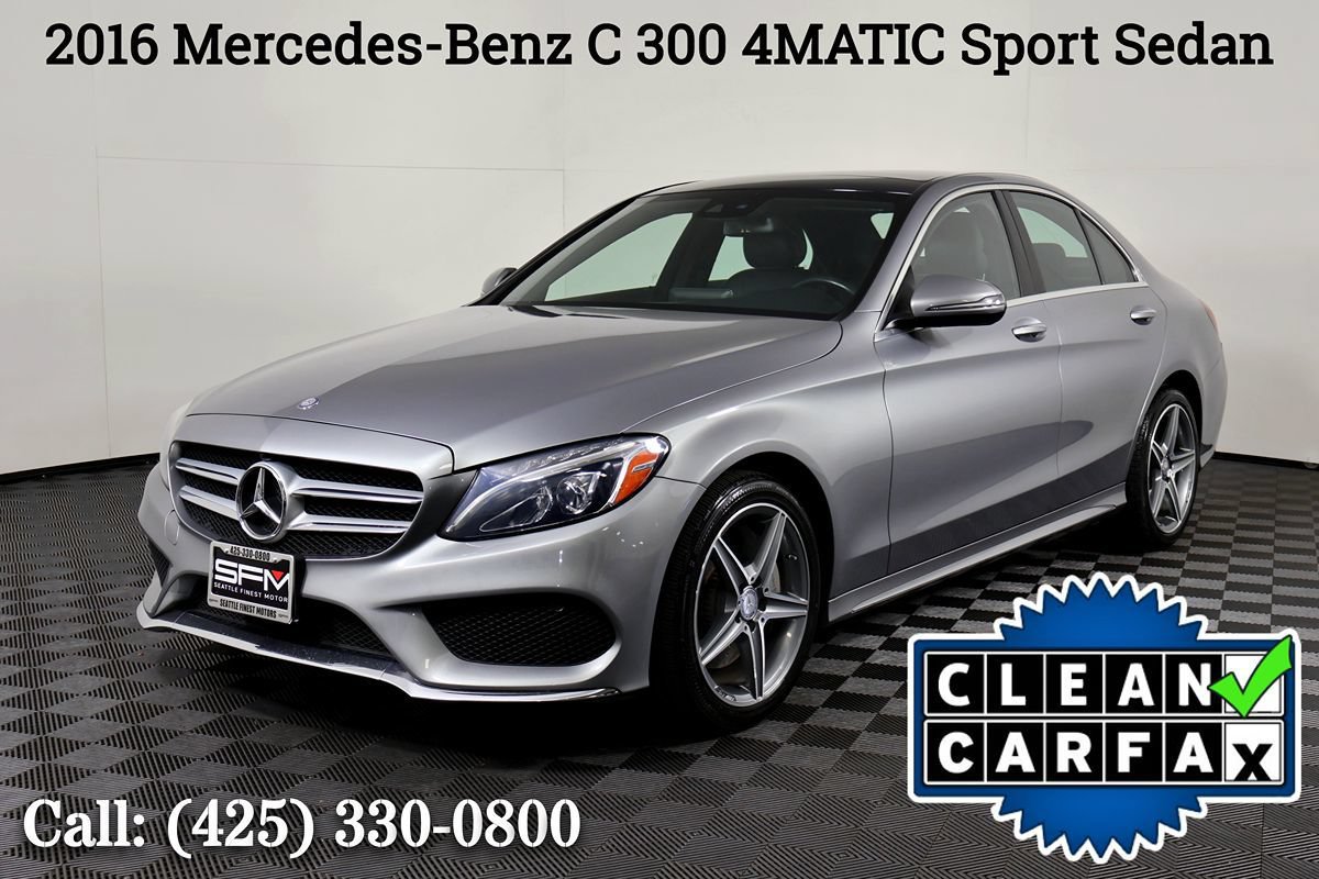Used 2016 Mercedes-Benz C 300 4MATIC Sedan image 1