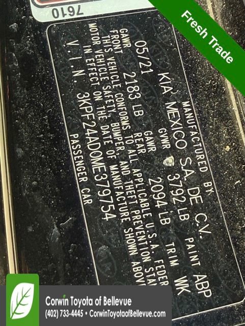 Used 2021 Kia Forte LXS image 12