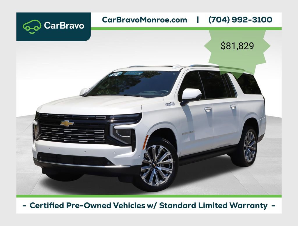 Certified 2025 Chevrolet Suburban High Country