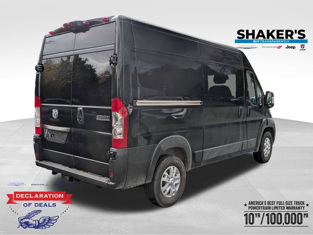 New 2025 RAM ProMaster 2500 w/ Quick Order Package 22G SLT image 3