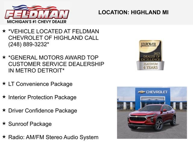 New 2026 Chevrolet Trax LT w/ Sunroof Package image 3