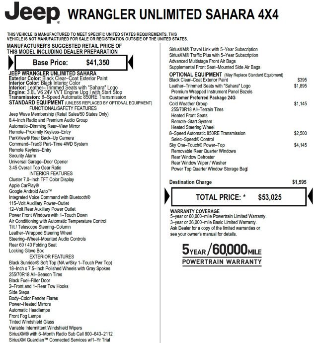 Used 2022 Jeep Wrangler Unlimited Sahara w/ Cold Weather Group AWD/4WD image 2