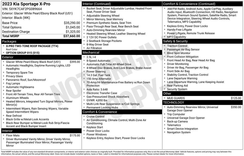 Used 2023 Kia Sportage X-Pro image 5
