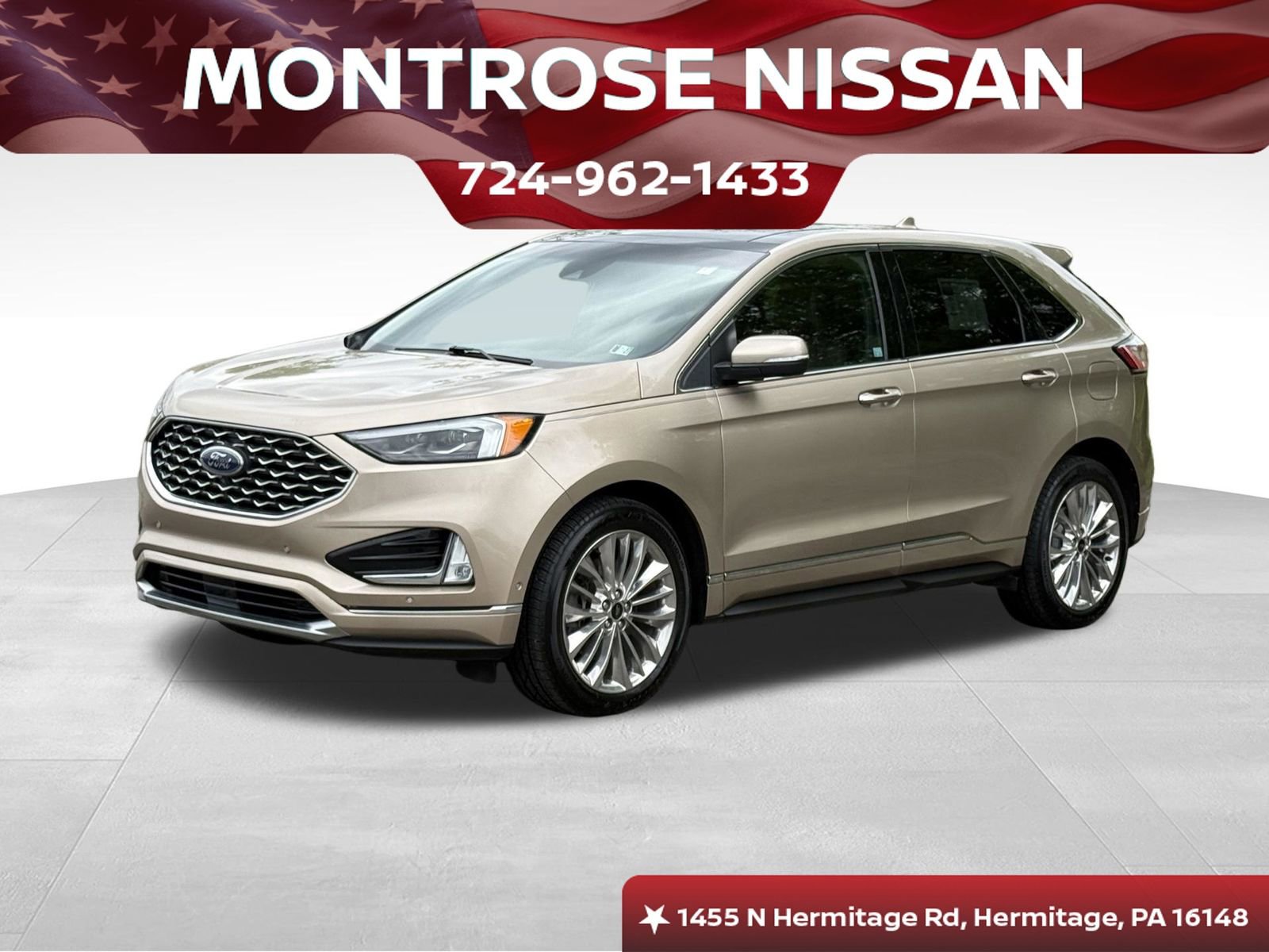 Used 2020 Ford Edge Titanium w/ Equipment Group 301A AWD/4WD image 1