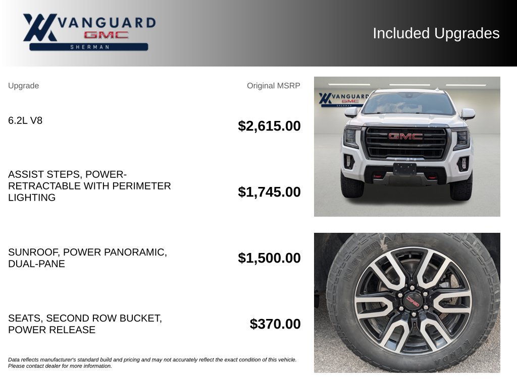 Used 2022 GMC Yukon AT4 AWD/4WD image 9
