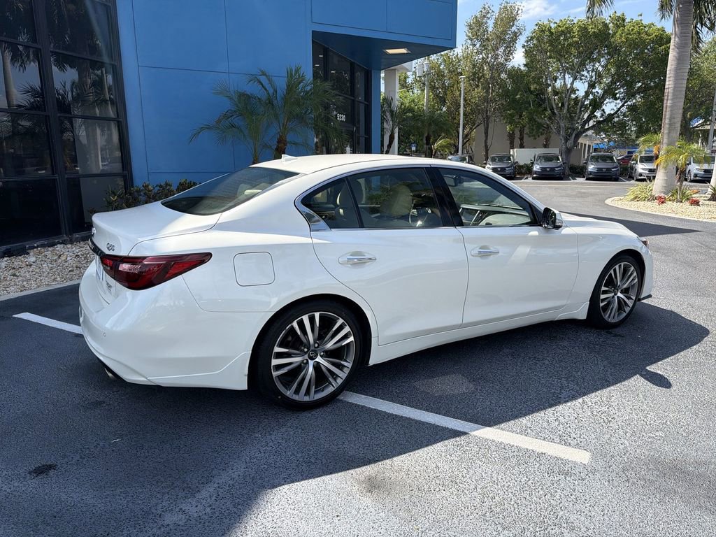 Used 2022 INFINITI Q50 Sensory RWD image 8