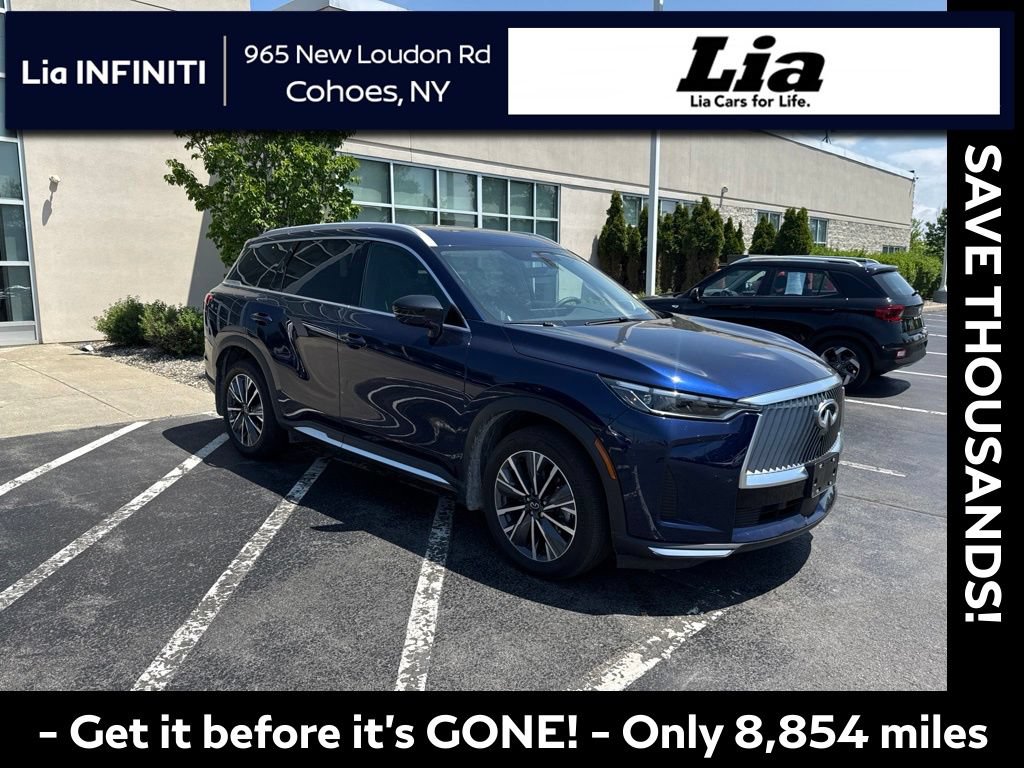 Certified 2026 INFINITI QX60 Luxe w/ Cargo Package