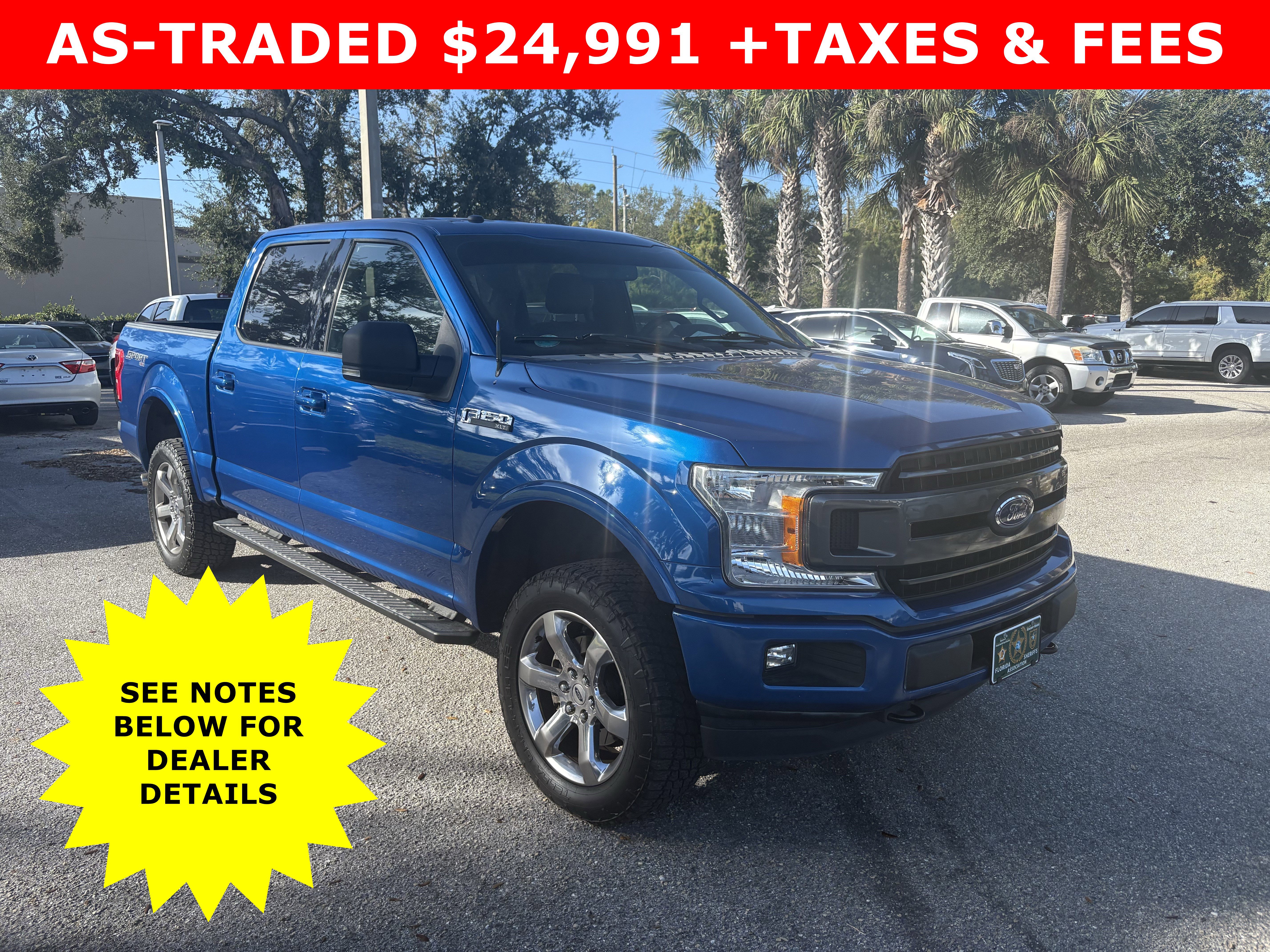 Used 2018 Ford F150 XLT w/ Equipment Group 302A Luxury