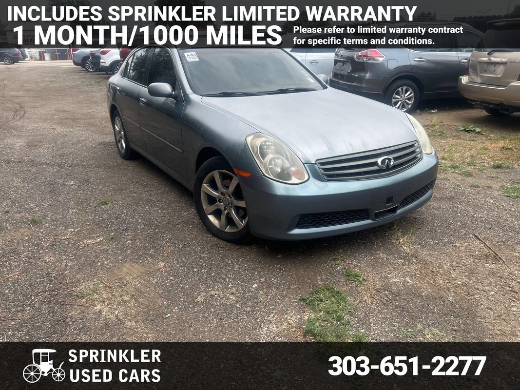 Used 2005 INFINITI G35 x Sedan w/ (P03) Premium Pkg C
