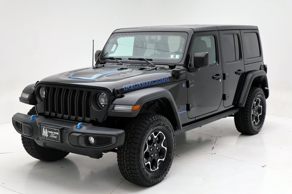 Used 2023 Jeep Wrangler Unlimited Rubicon 4xe w/ Cold Weather Group AWD/4WD video 2