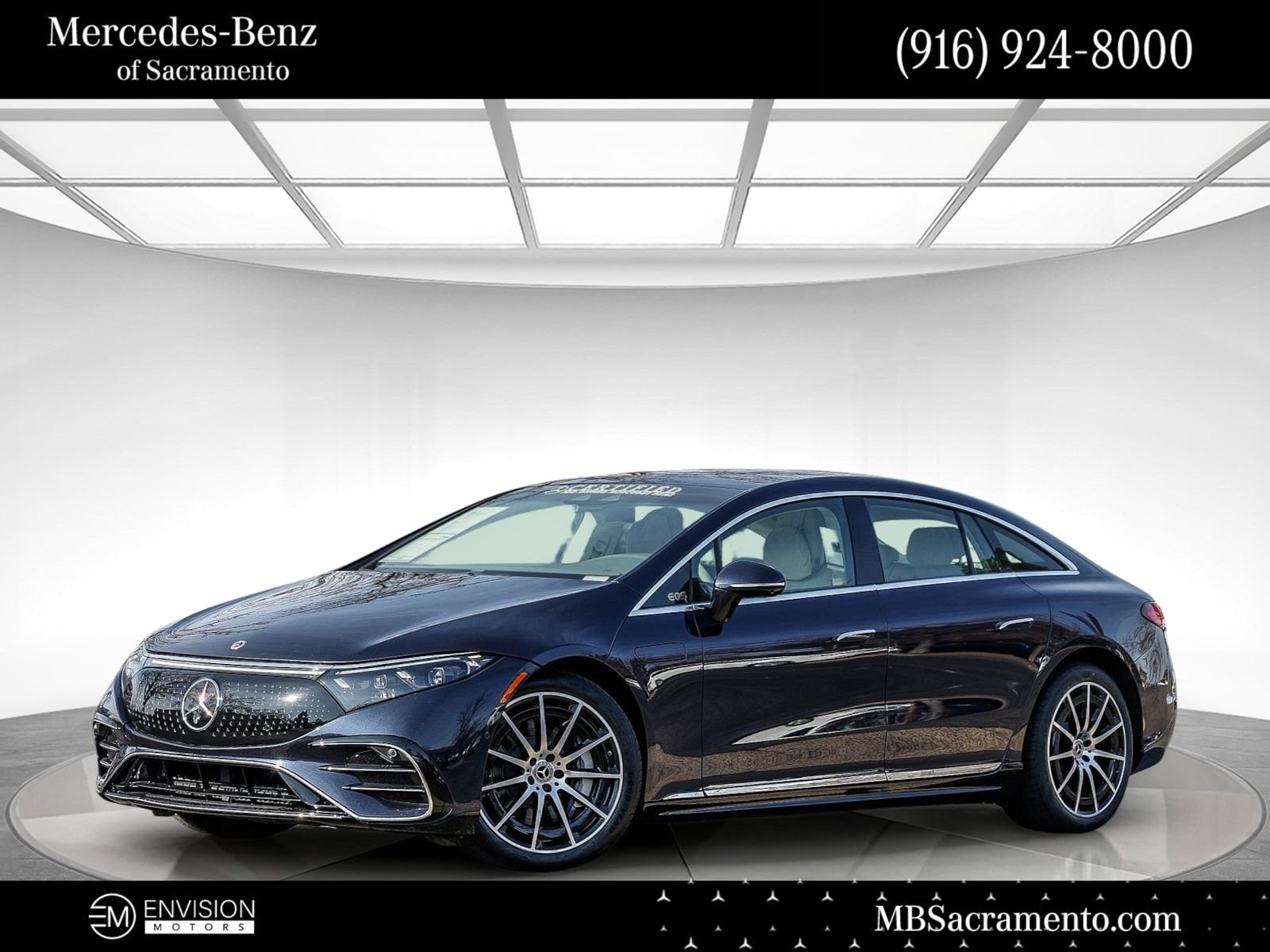 Used 2022 Mercedes-Benz EQS 580 4MATIC Sedan image 1