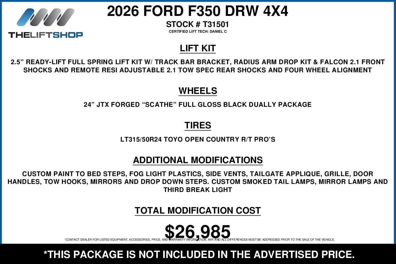 Used 2026 Ford F350 Platinum w/ Platinum Plus Package image 2