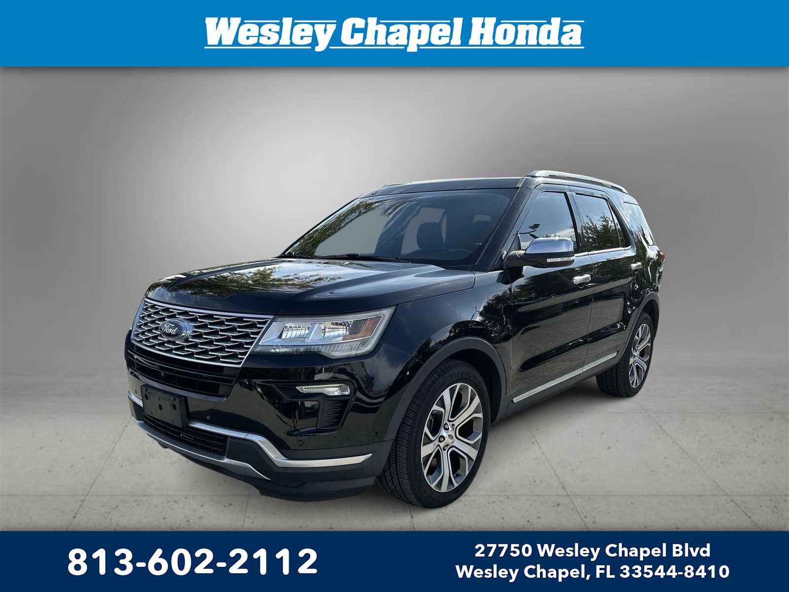 Used 2018 Ford Explorer Platinum