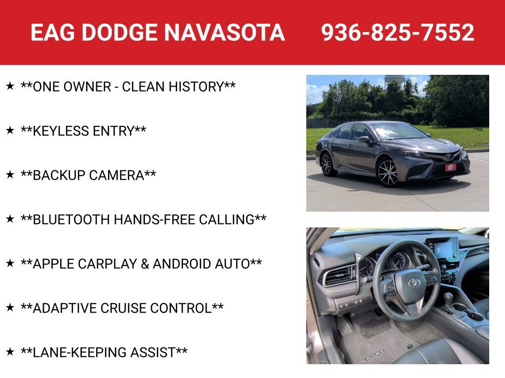 Used 2022 Toyota Camry SE FWD image 4
