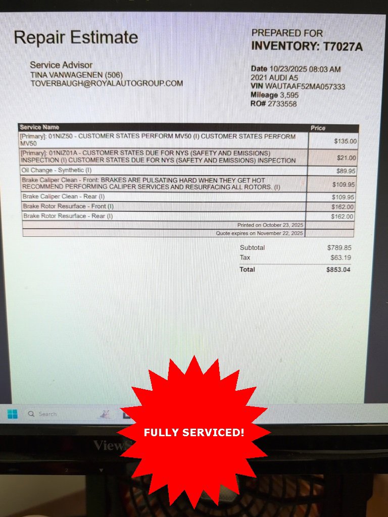 Used 2021 Audi A5 2.0T Premium Plus image 3