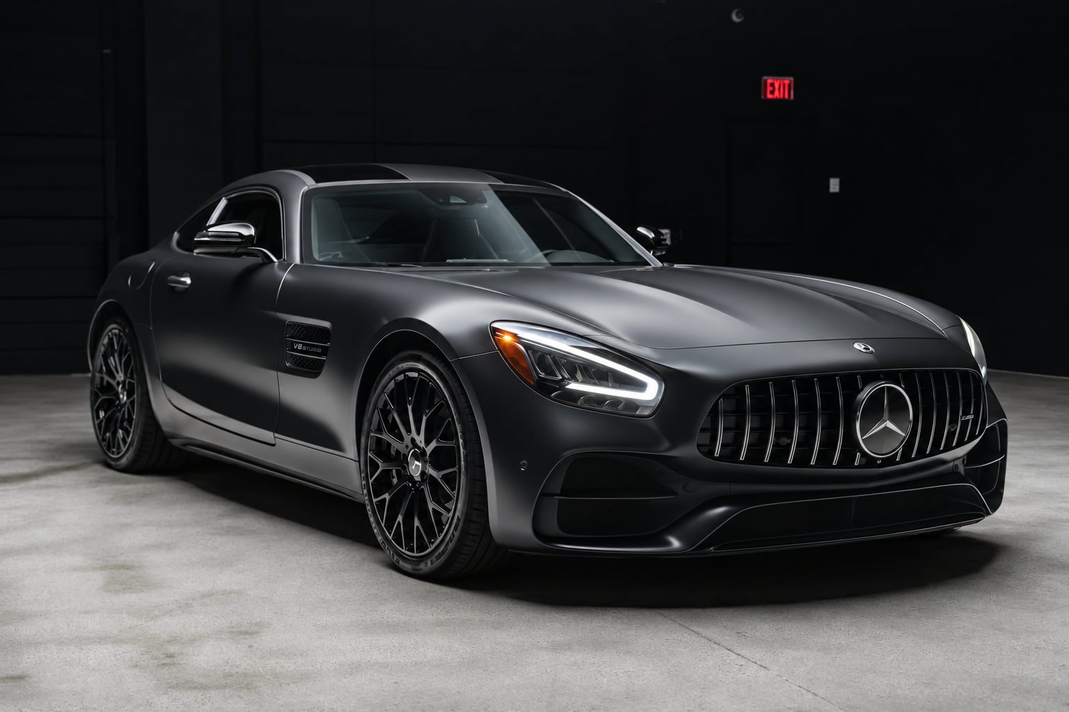 Used 2021 Mercedes-Benz AMG GT Coupe w/ GT Stealth Edition image 4