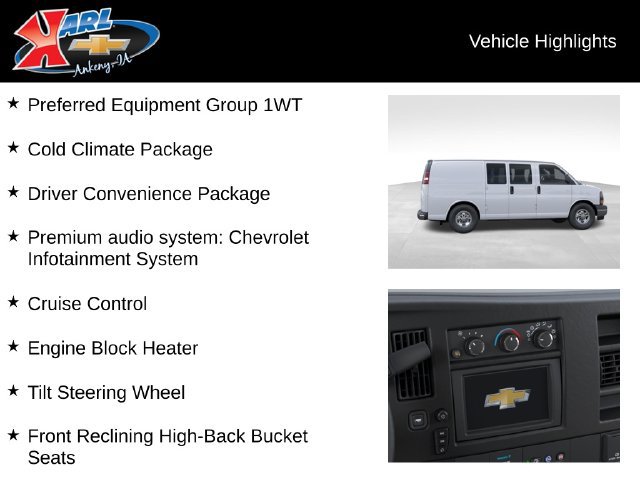 New 2027 Chevrolet Express 2500 w/ Driver Convenience Package RWD image 3