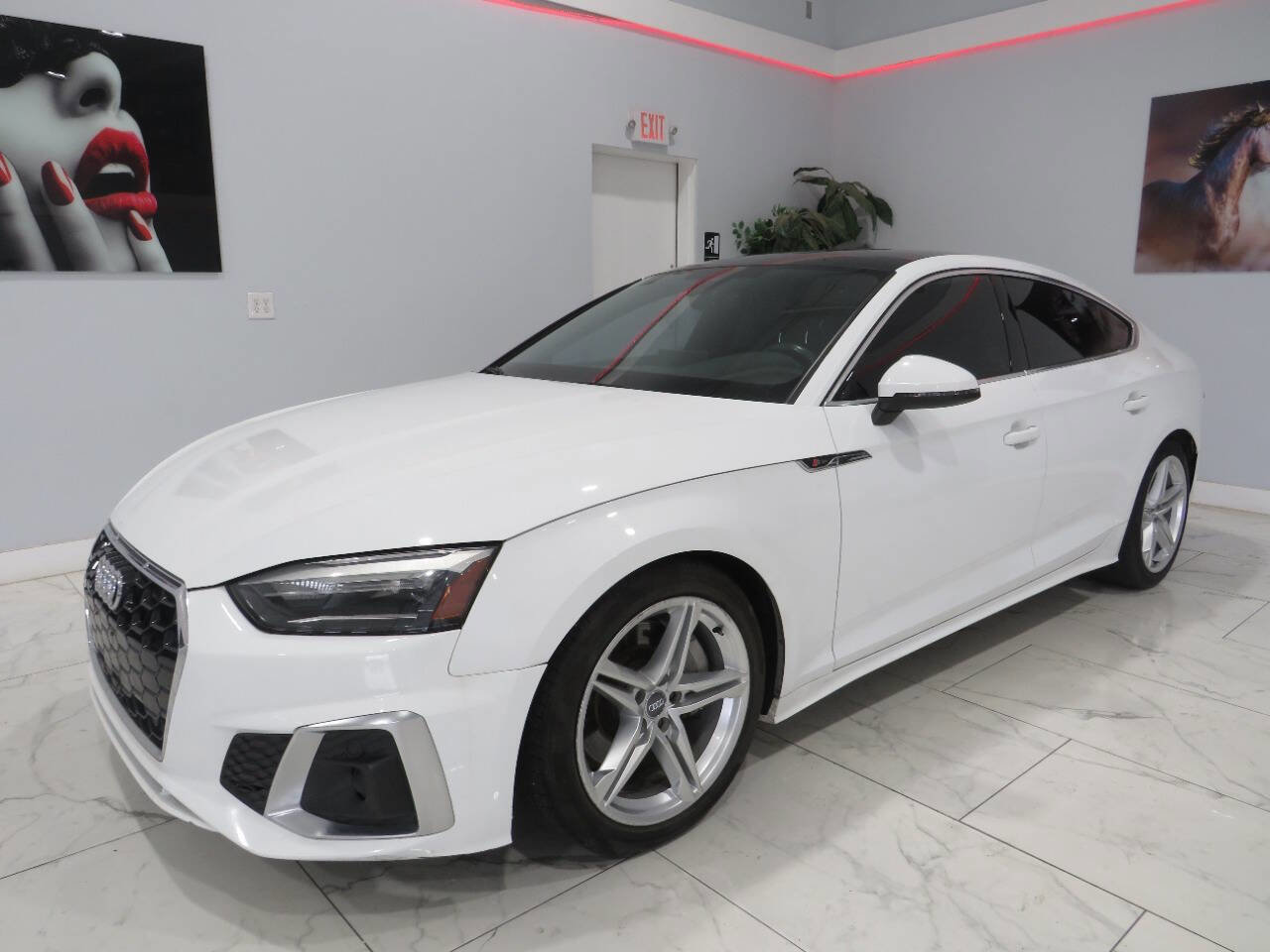 Used 2021 Audi A5 2.0T Premium AWD/4WD image 3