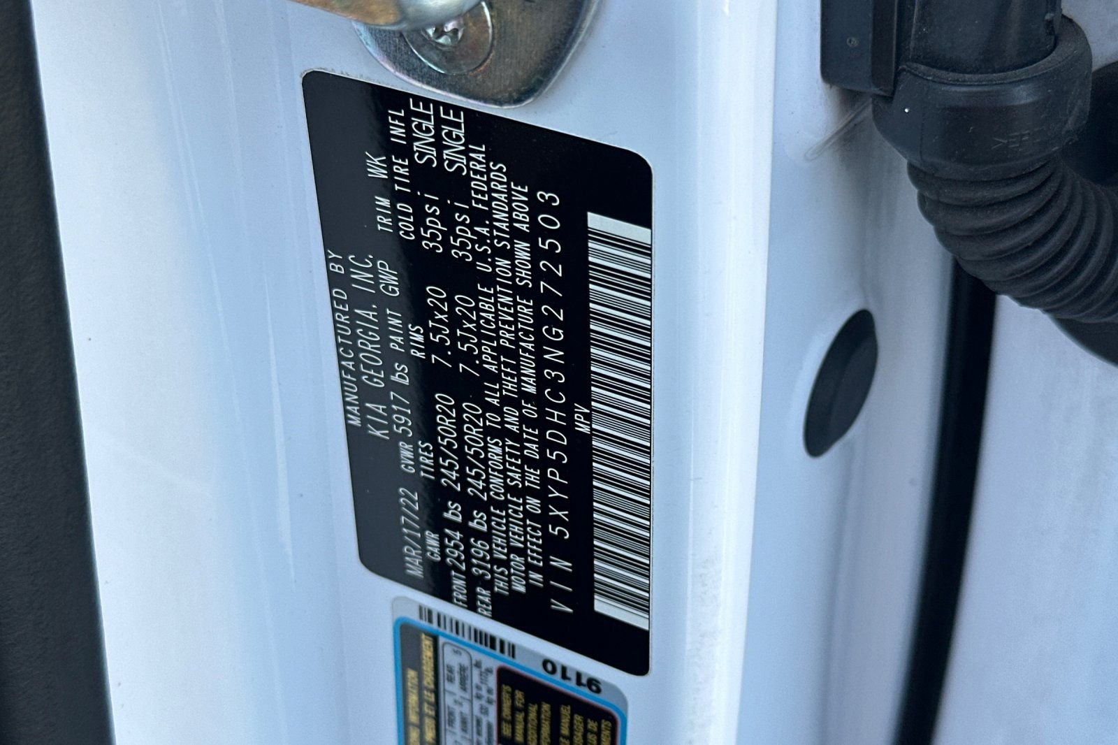 Used 2022 Kia Telluride SX w/ Nightfall Edition Package image 58