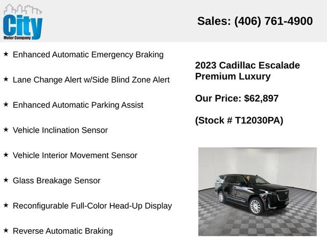 Used 2023 Cadillac Escalade Premium Luxury AWD/4WD image 31