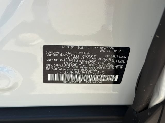 New 2026 Subaru Outback Wilderness AWD/4WD image 26